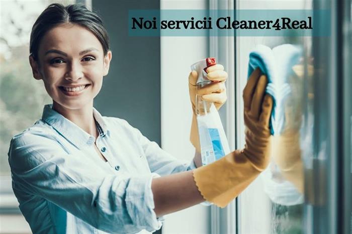 Noile servicii Cleaner 4 Real